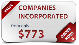 Companies Incorporated from only $773